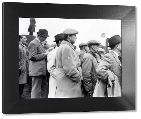 Stewart Granger at Cowdray Point to Point - April 1947