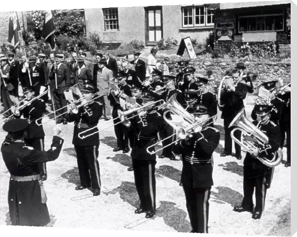 British Legion Mens Brass Band - July 1947