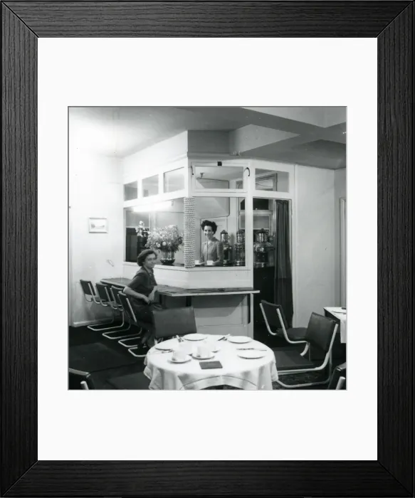 Framed Print : Smith Caf├® at Buck Barn - October 1947 Framed Print : Smith Caf├® at Buck Barn - October 1947