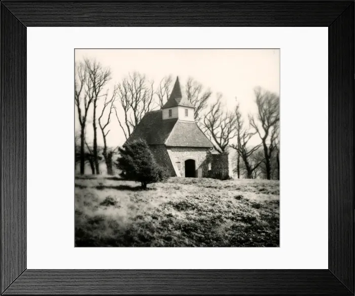 Framed Print : Lullington Church - 24 March 1948 Framed Print : Lullington Church - 24 March 1948
