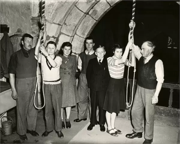 Kirdford Bell Ringers - 17 April 1948