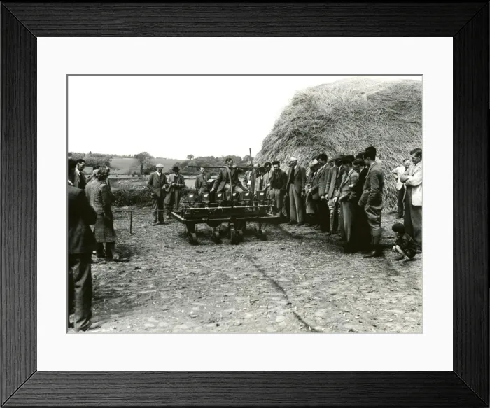 Framed Print : Sugar Beet Demonstration at Selham - May 1948 Framed Print : Sugar Beet Demonstration at Selham - May 1948