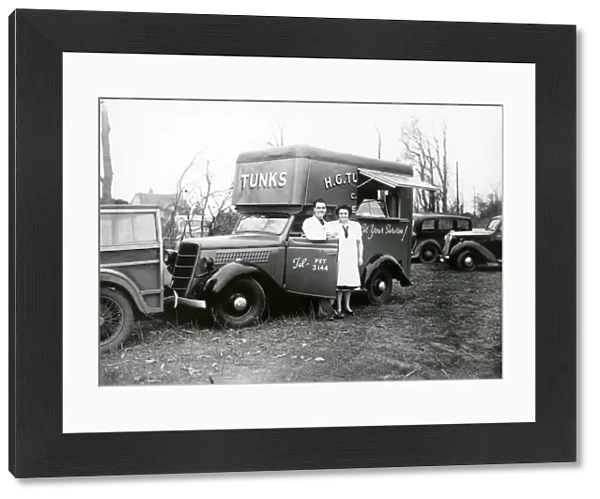H G Tunks & Sons Mobile Catering Van - December 1948