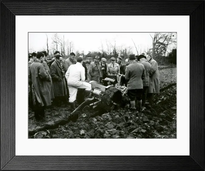 Framed Print : Farrow Light Tractor - December 1948 Framed Print : Farrow Light Tractor - December 1948