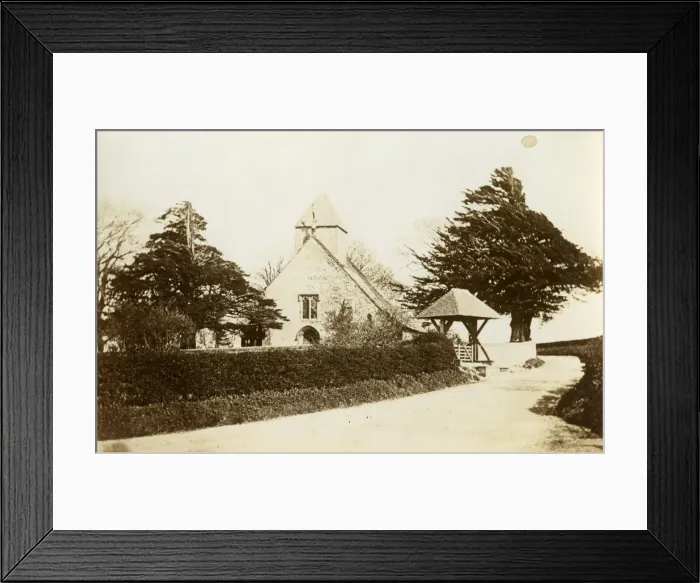 Framed Print : St Martins Church, Westmeston Framed Print : St Martins Church, Westmeston