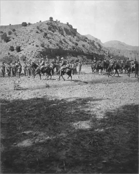 RSR 2  /  6th Battalion, Before the Jirga or Conference. The Generals Guard'