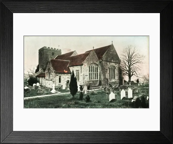 Framed Print : St Michael and All Angels, Withyham Framed Print : St Michael and All Angels, Withyham