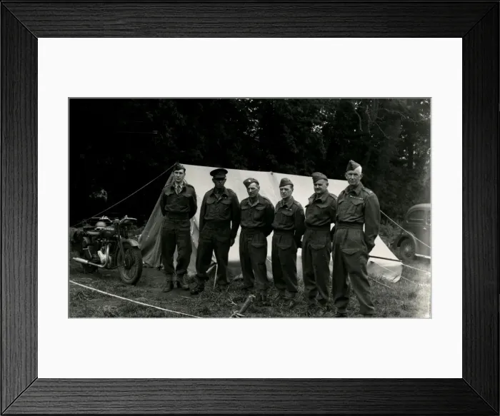 Framed Print : Midhurst Home Guard Camp Framed Print : Midhurst Home Guard Camp