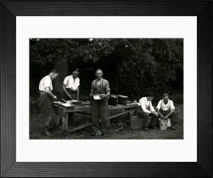 Framed Print : Midhurst Home Guard Camp Framed Print : Midhurst Home Guard Camp