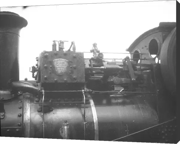 Aveling & Porter geared locomotive on the Amberely Quarry railway 1940