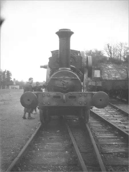 Aveling & Porter geared locomotive on the Amberley Quarry Railway 1940