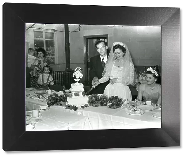 Mr Whittington and Miss Case wedding, Petworth, September 1954