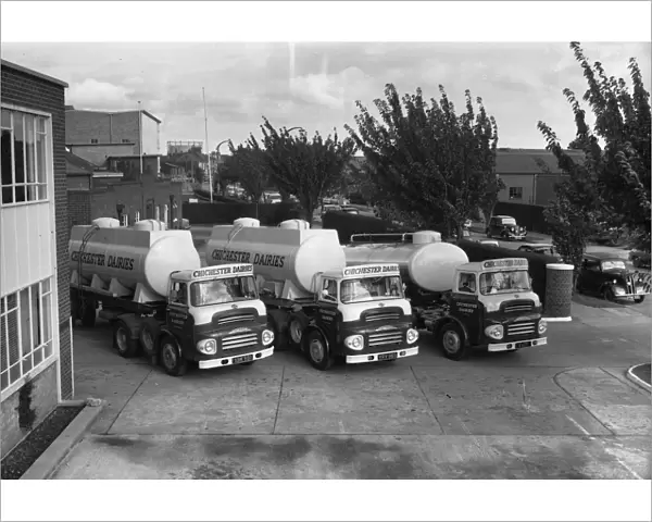 Chichester Dairies lorries