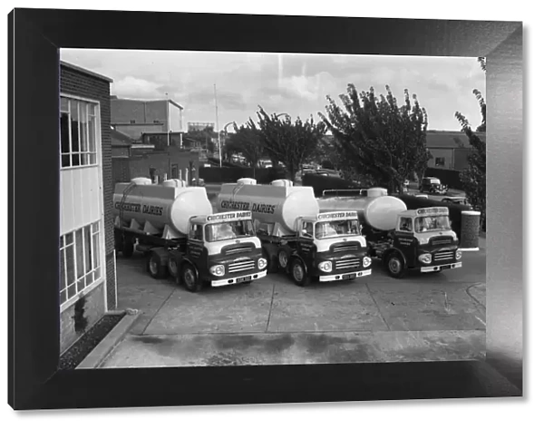 Chichester Dairies lorries