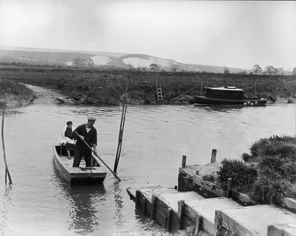 Ferry at Bury, 1931