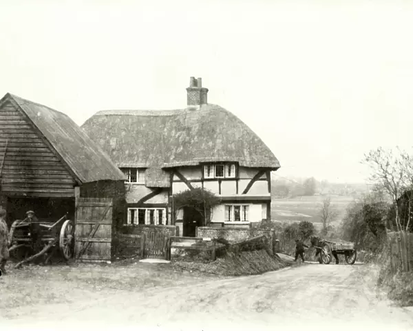 Old Cottage at Houghton, 1932