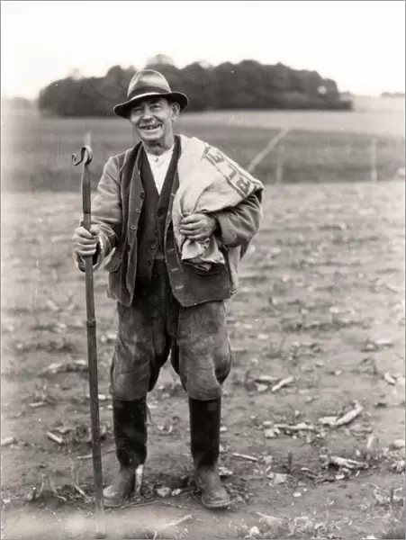 Farmer at Byworth, October 1933