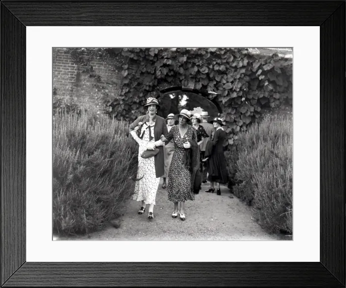 Framed Print : Leconfield Garden Party, 1 August 1933 Framed Print : Leconfield Garden Party, 1 August 1933