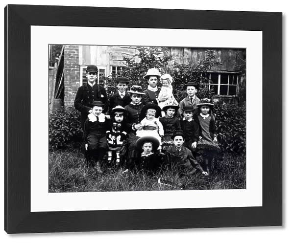 Family photograph, c1876-1908