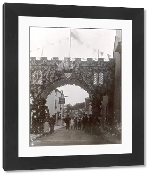 Jubilee Arch, West Gate, Chichester, 1897