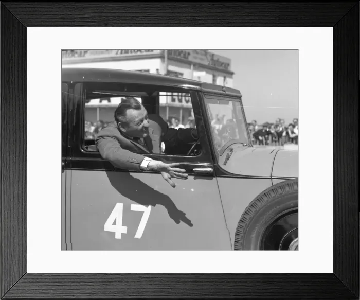 Framed Print : Motor racing at Goodwood, 28 May 1955 Framed Print : Motor racing at Goodwood, 28 May 1955