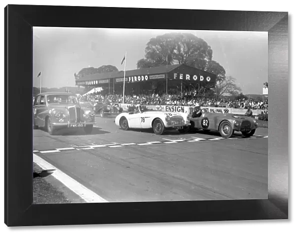Motor racing at Goodwood, 28 May 1955