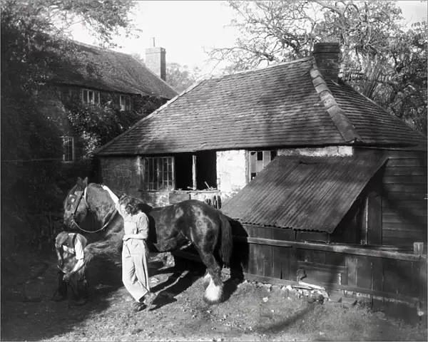 The Smithy, Roundhurst, Surrey, 1946
