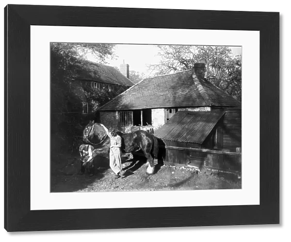 The Smithy, Roundhurst, Surrey, 1946
