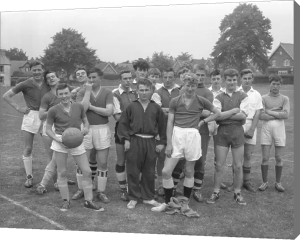 Six-a-side football teams, 5 July 1962