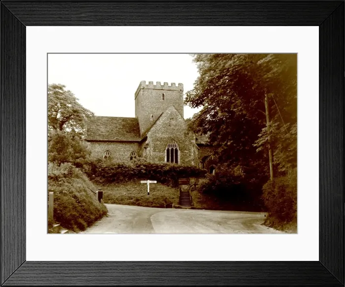 Framed Print : Poynings church Framed Print : Poynings church