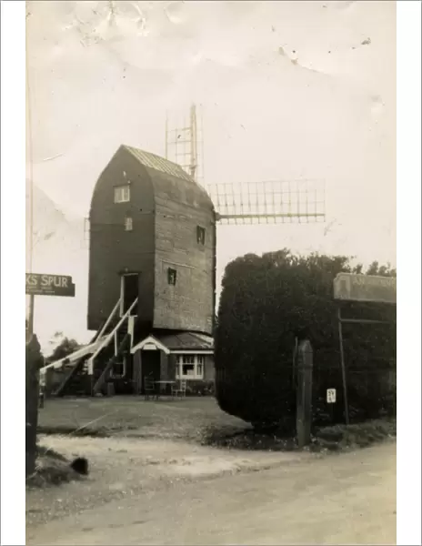 High Salvington Windmill, early 20th century