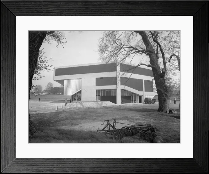 Framed Print : View of exterior of Chichester Festival Theatre Framed Print : View of exterior of Chichester Festival Theatre