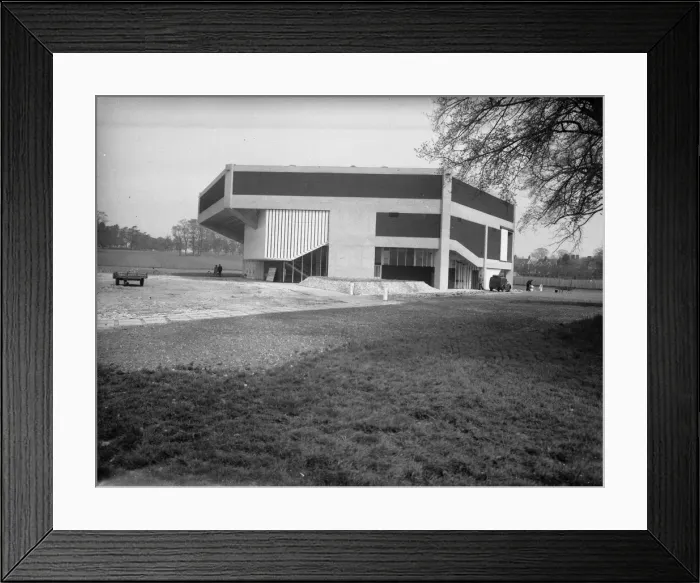 Framed Print : View of exterior of Chichester Festival Theatre Framed Print : View of exterior of Chichester Festival Theatre