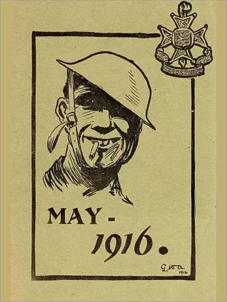 Front cover of The Cinque Ports Gazette, May 1916