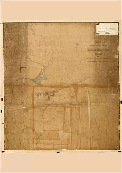 Amberley Tithe Map, 1847