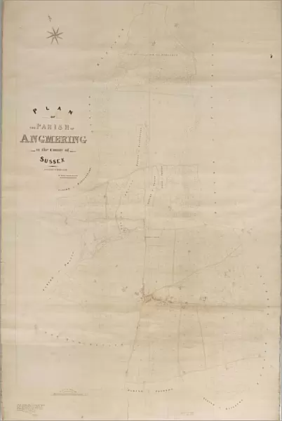 Angmering Tithe Map, 1838-39