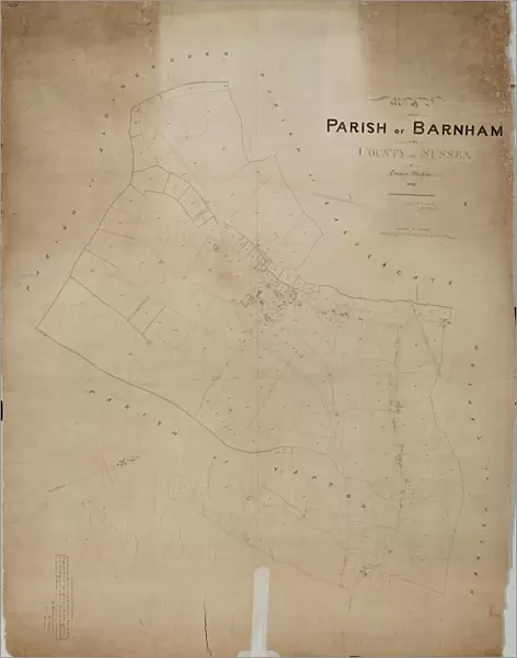 Barnham Tithe Map, 1846