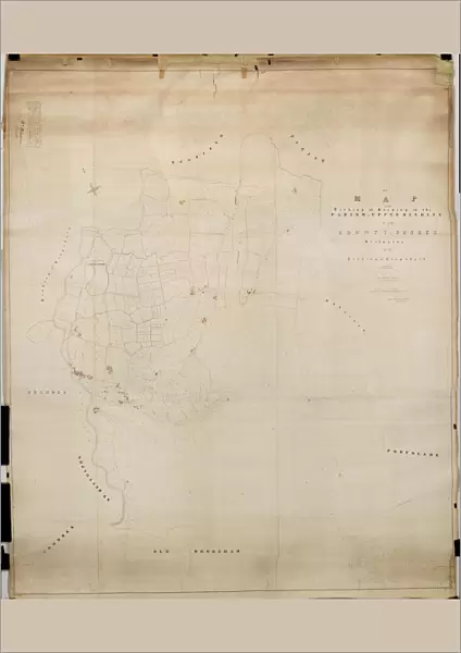 Upper Beeding Tithe Map, 1842
