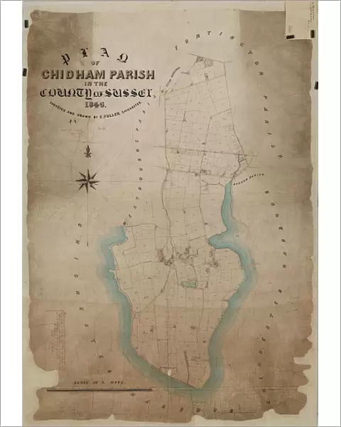 Chidham Tithe Map, 1846