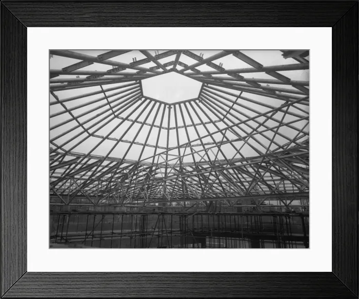 Framed Print : Chichester Festival Theatre Steel Frames Framed Print : Chichester Festival Theatre Steel Frames
