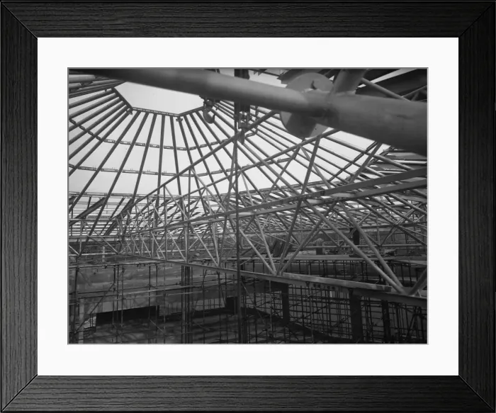 Framed Print : Chichester Festival Theatre Steel Frames Framed Print : Chichester Festival Theatre Steel Frames