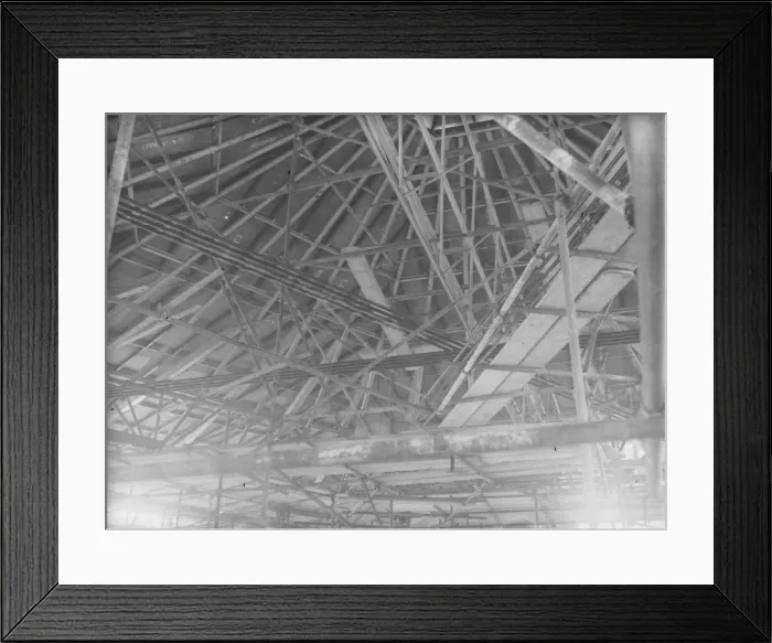 Framed Print : Chichester Festival Theatre Under Construction Framed Print : Chichester Festival Theatre Under Construction
