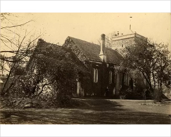 The north side of the church at Beeding, 23 March 1893