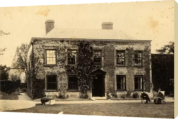 Exterior of the Rectory at Ashurst, 1 May 1893