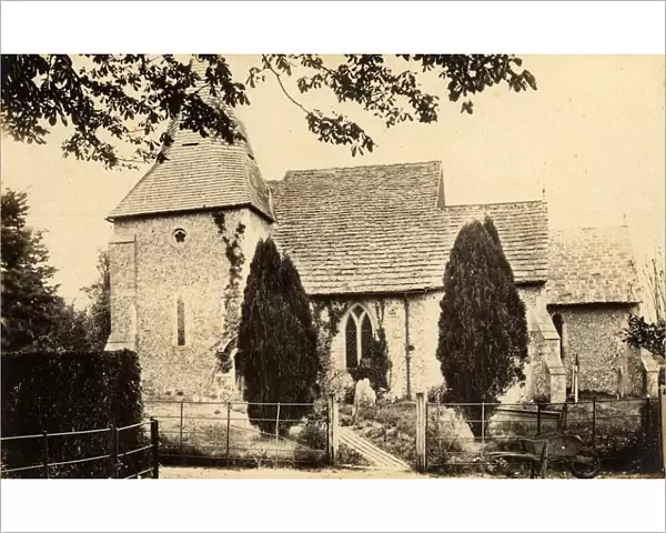 Exterior of St James Church, Ashurst, 1 May 1893