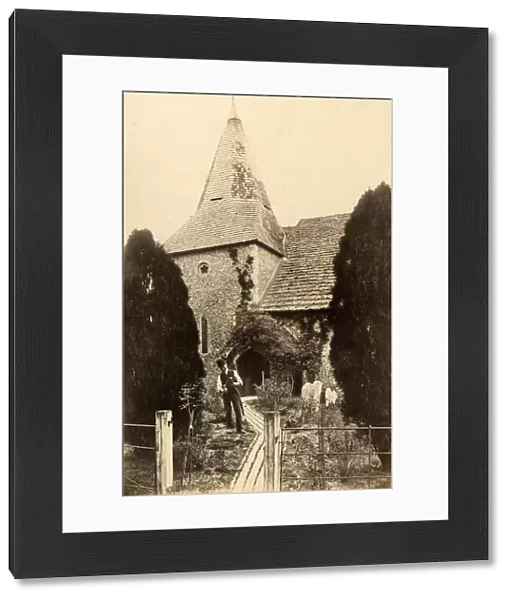 Exterior of St James Church, Ashurst, 1 May 1898