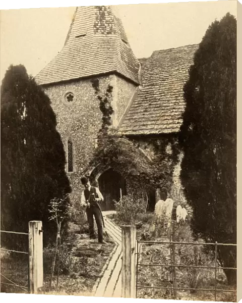 Exterior of St James Church, Ashurst, 1 May 1898