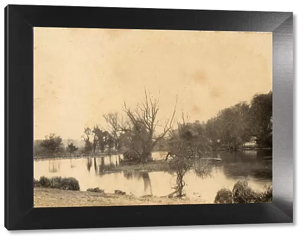 The lake at Arundel Park, 18 April 1892