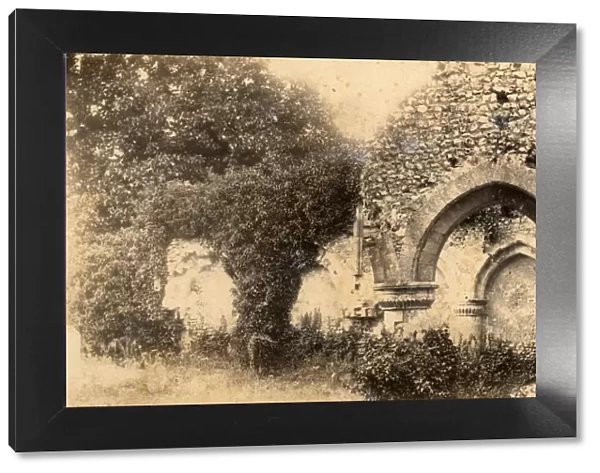 The south west side of Boxgrove Church, 20 July 1899