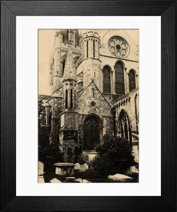 Framed Print : The east end of Chichester Cathedral, 4 September 1888 Framed Print : The east end of Chichester Cathedral, 4 September 1888